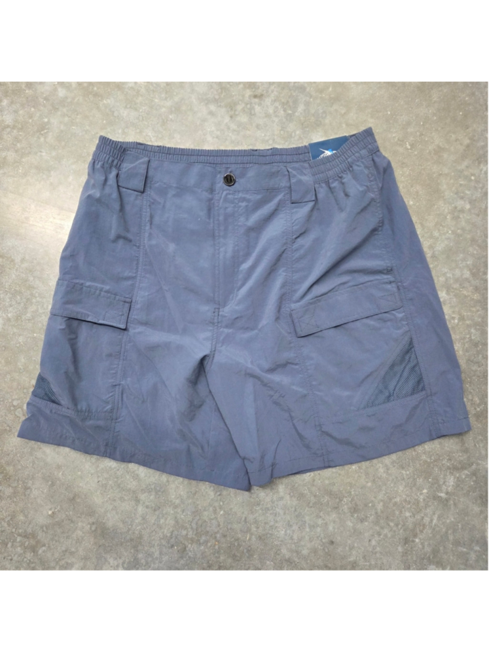 Reel Legends Slate Cargo Men's Shorts Size 38 Gorpcore Techwear Urban Utility